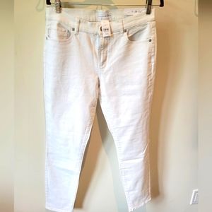 LOFT white jeans.  Size 29 / 8.  NWT.